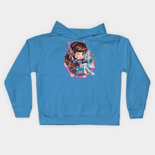 Gamer Girl Kids Hoodie